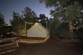The Indaba Glamping tent by the Grand Canyon